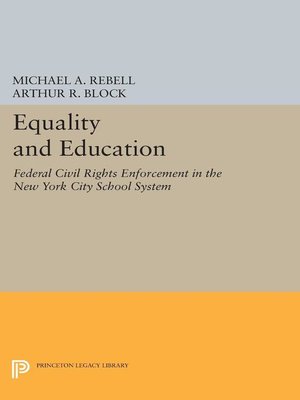 cover image of Equality and Education